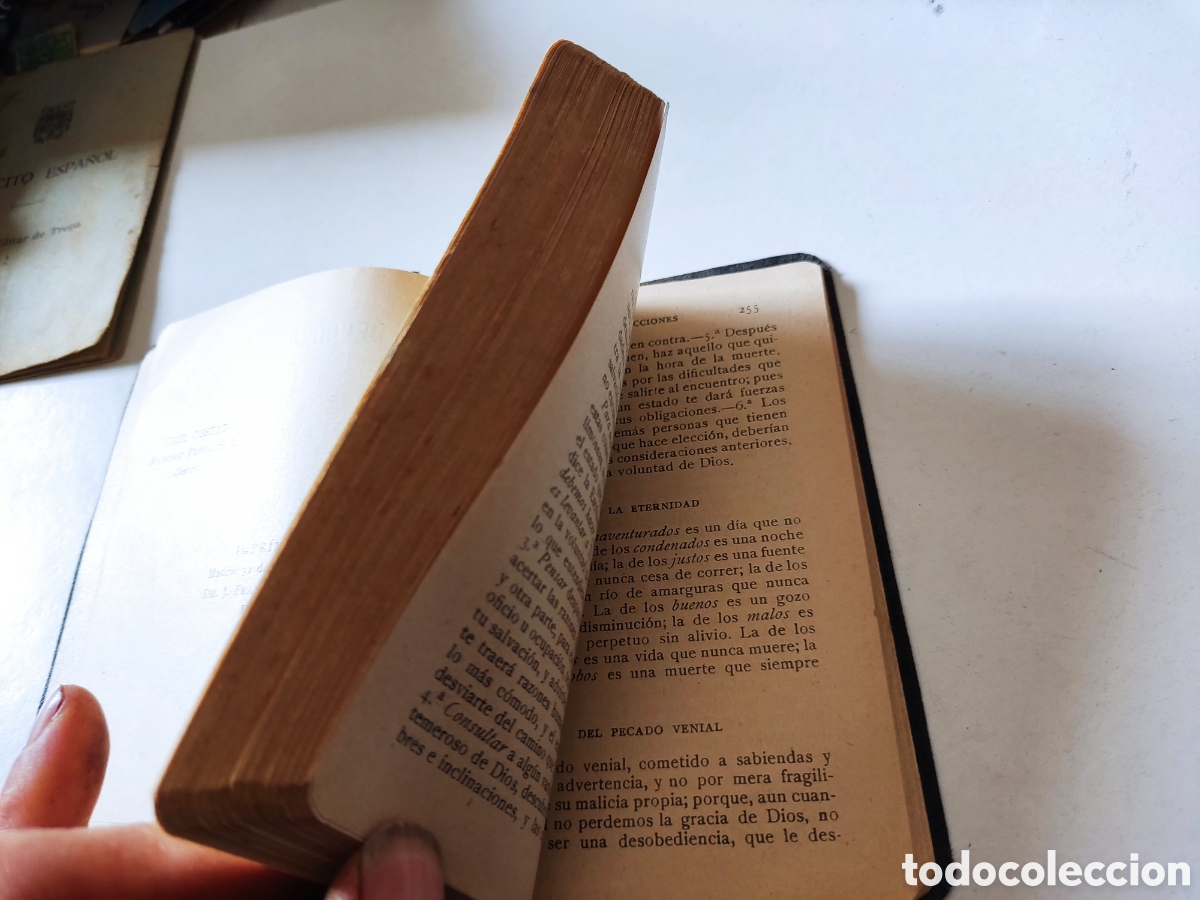 Libros antiguos: Libro devocionario manual 1928 - Foto 5