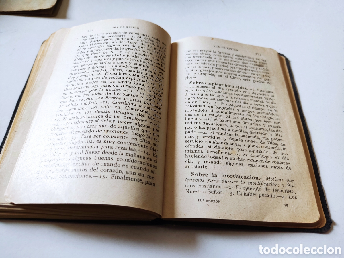 Libros antiguos: Libro devocionario manual 1928 - Foto 6