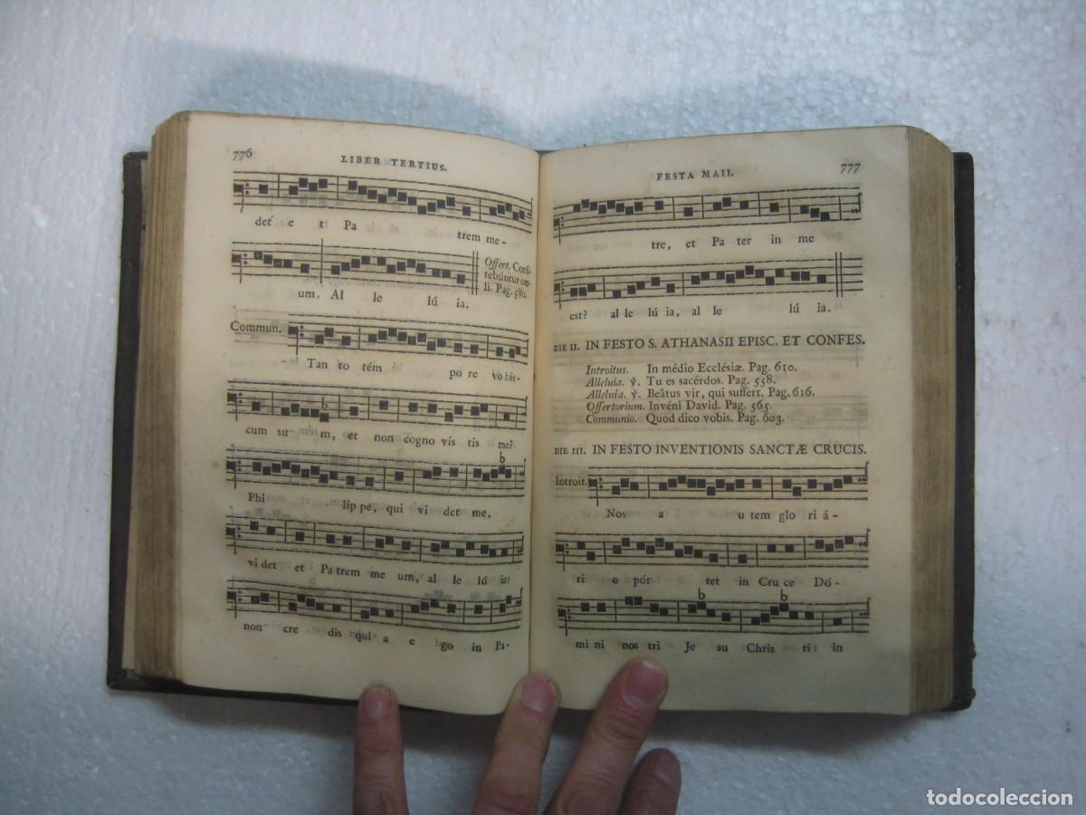 Libros antiguos: Prontuario Gregoriano - Foto 3