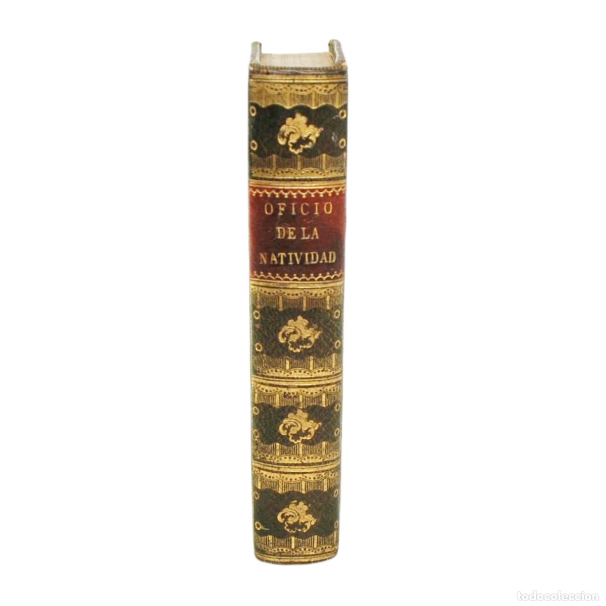 Livros antigos: V. MONT&Oacute; (TRAD.) / S. MART&Iacute;N (ENC.) - OFICIO DE LA NATIVIDAD - 1795