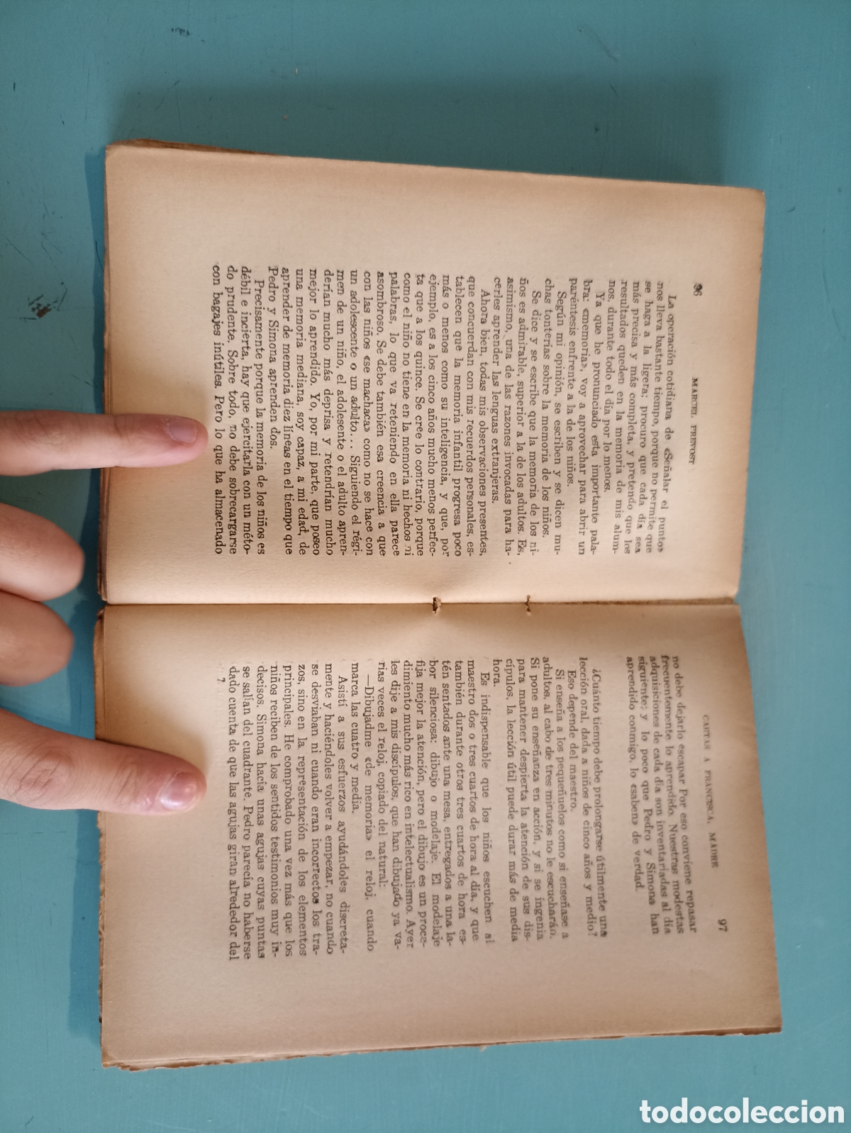 Libros antiguos: Cartas a Francisca Madre. Marcel Prevost - Foto 4