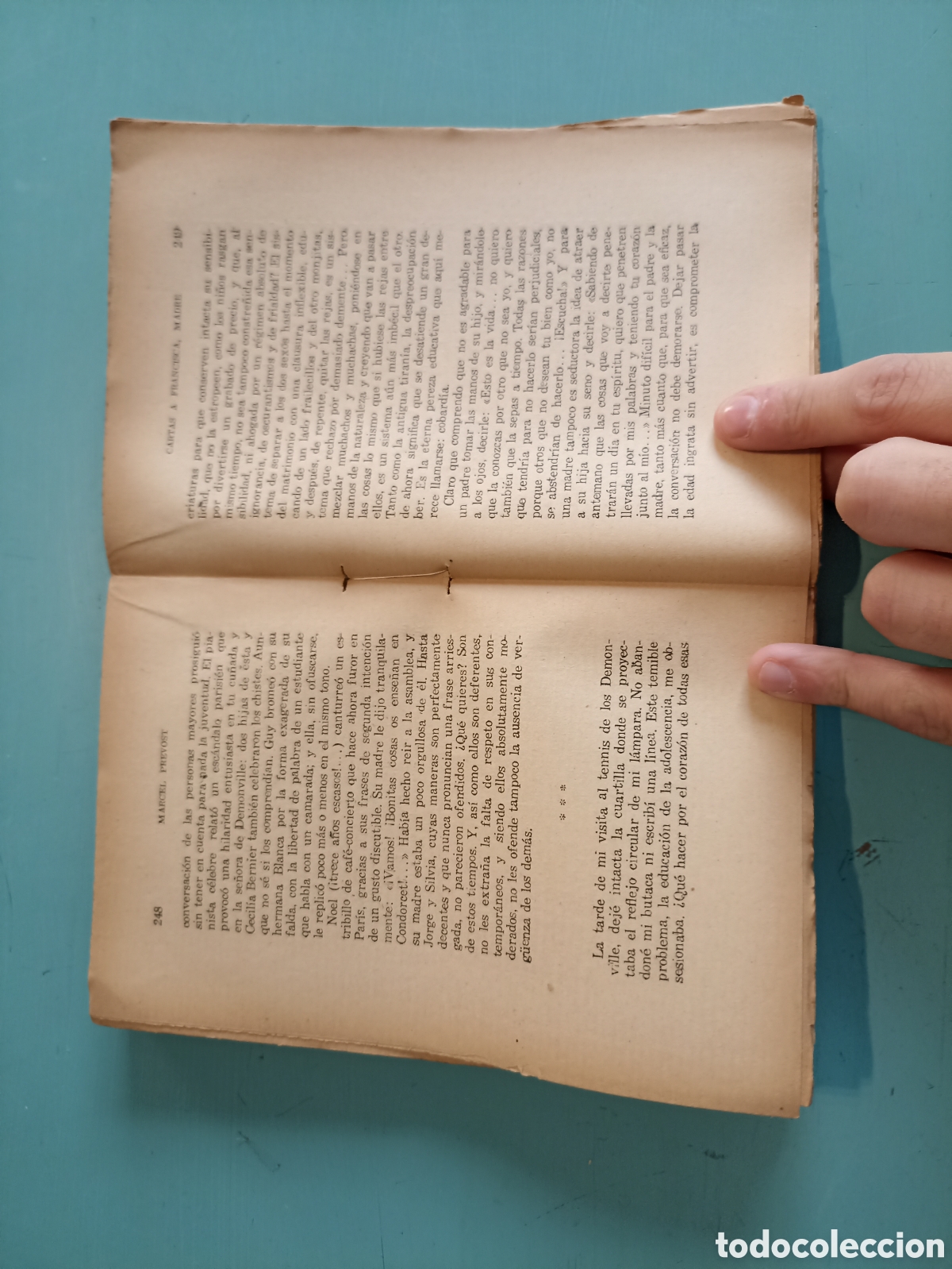 Libros antiguos: Cartas a Francisca Madre. Marcel Prevost - Foto 8