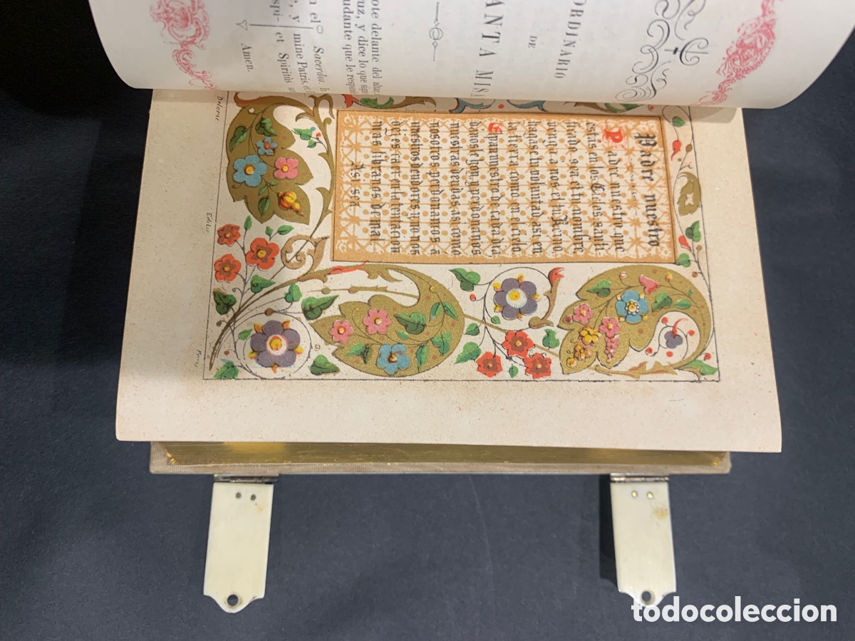 Libros antiguos: Devocionario. Marfil. S. XIX - Foto 6