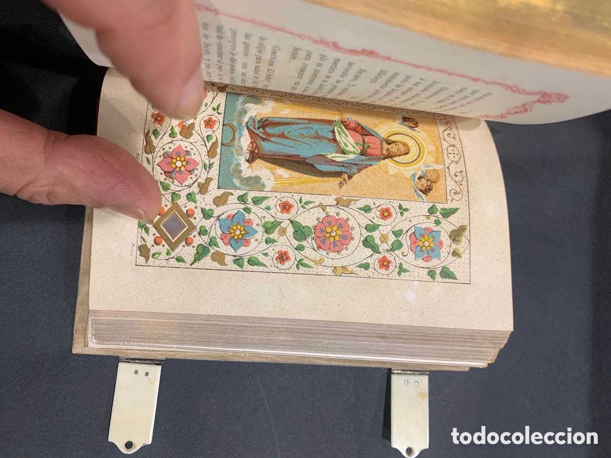 Libros antiguos: Devocionario. Marfil. S. XIX - Foto 10