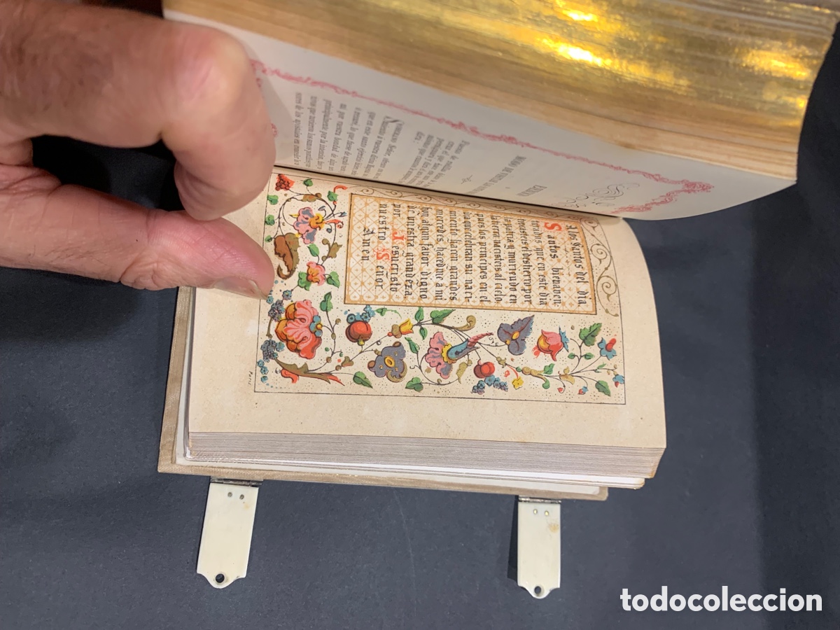 Libros antiguos: Devocionario. Marfil. S. XIX - Foto 11