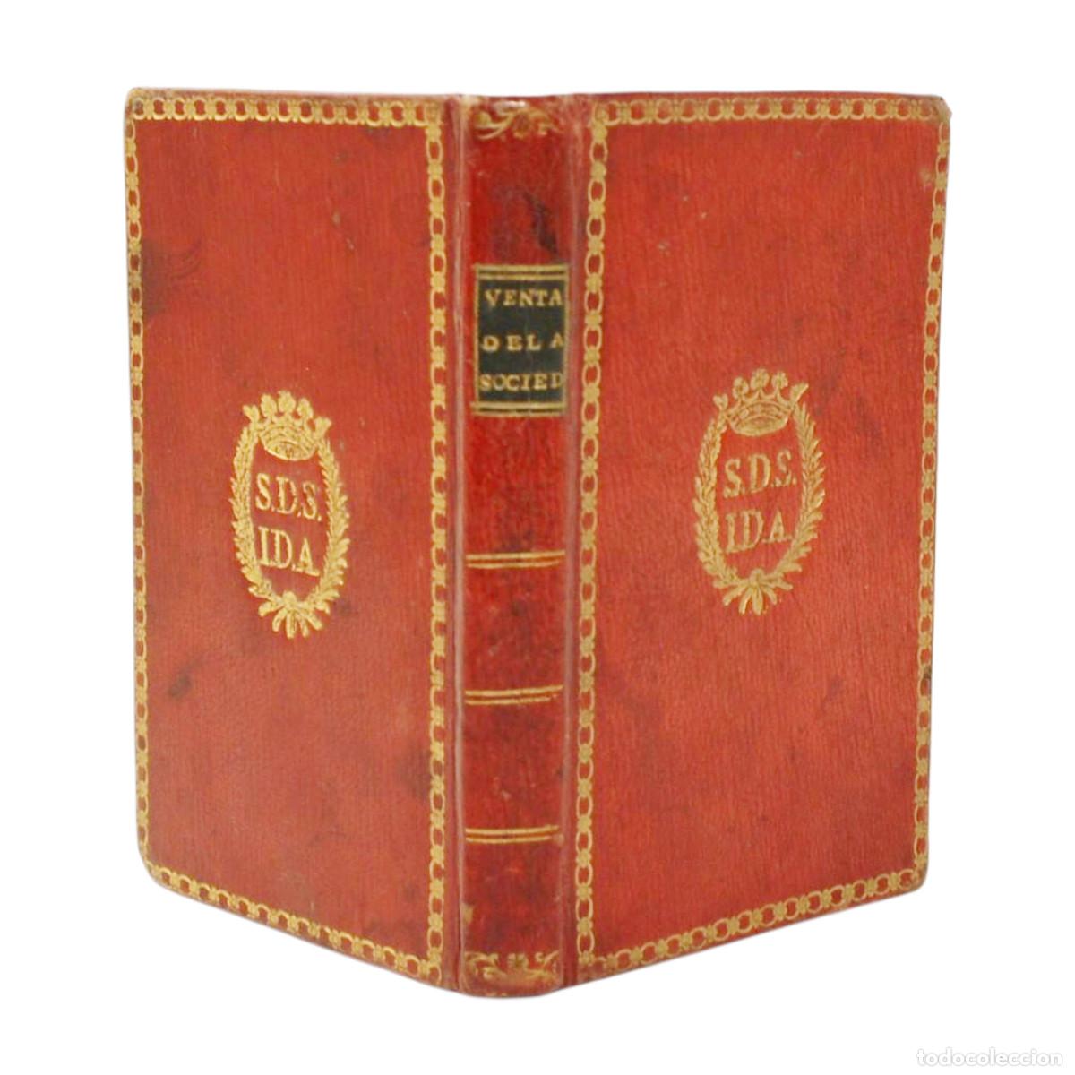 Livres anciens: VICENTE DEL SEIJO - ENCUADERNACI&Oacute;N REAL (ANTONIO DE BORBON) - 1797
