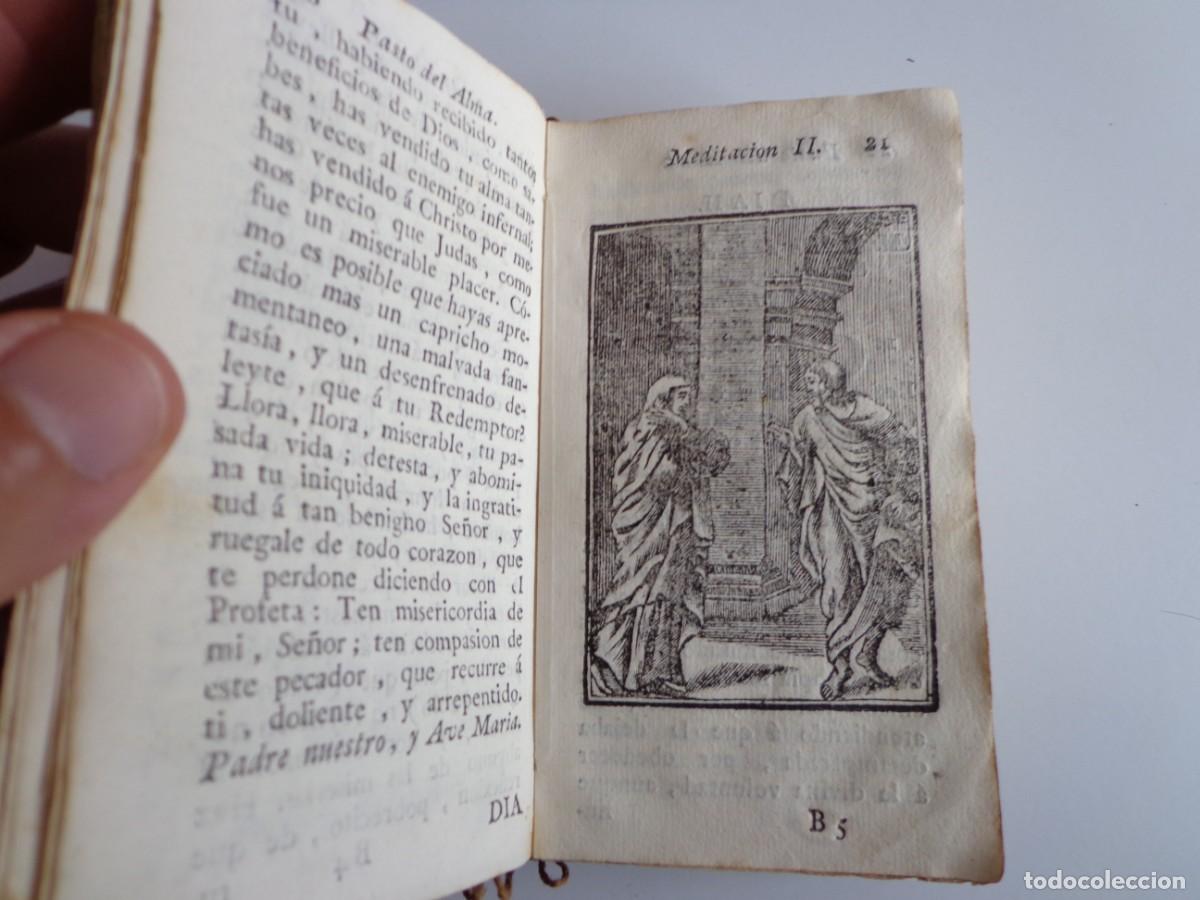 Livres anciens: PASTO DEL ALMA // QUARENTA HORAS // IMPRESO POR D. MANUEL MARTIN. IMPRESOR DE CORTE
