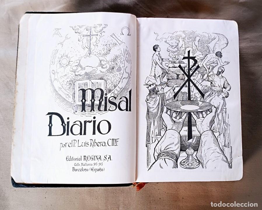 Libros antiguos: MISAL DIARIO. - Foto 3