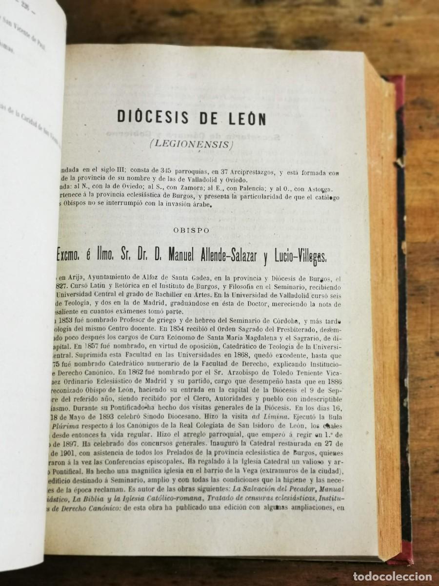Libros antiguos: ANUARIO Eclesi&aacute;stico de Espa&ntilde;a. 1904 - Foto 6