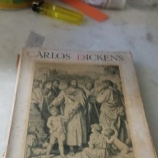 Libros antiguos: VIDA DE JESUCRISTO ( DICKENS) Z 1687