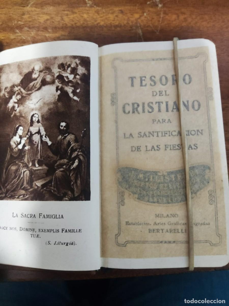 Libros antiguos: Tesoro del cristiano, Bartarelli - Foto 3