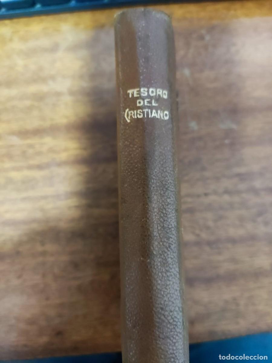 Libros antiguos: Tesoro del cristiano, Bartarelli - Foto 4