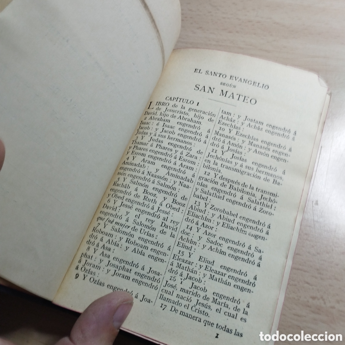 Libros antiguos: El nuevo testamento. 1927. Versi&oacute;n de Cipriano de Valera. - Foto 5