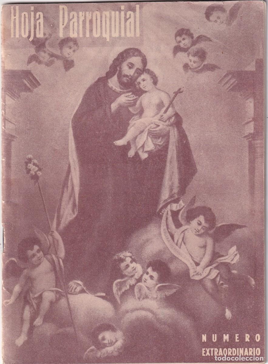 Libri antichi: Hoja parroquial n&uacute;mero extraordinario. Madrid 1944. Publicidad.