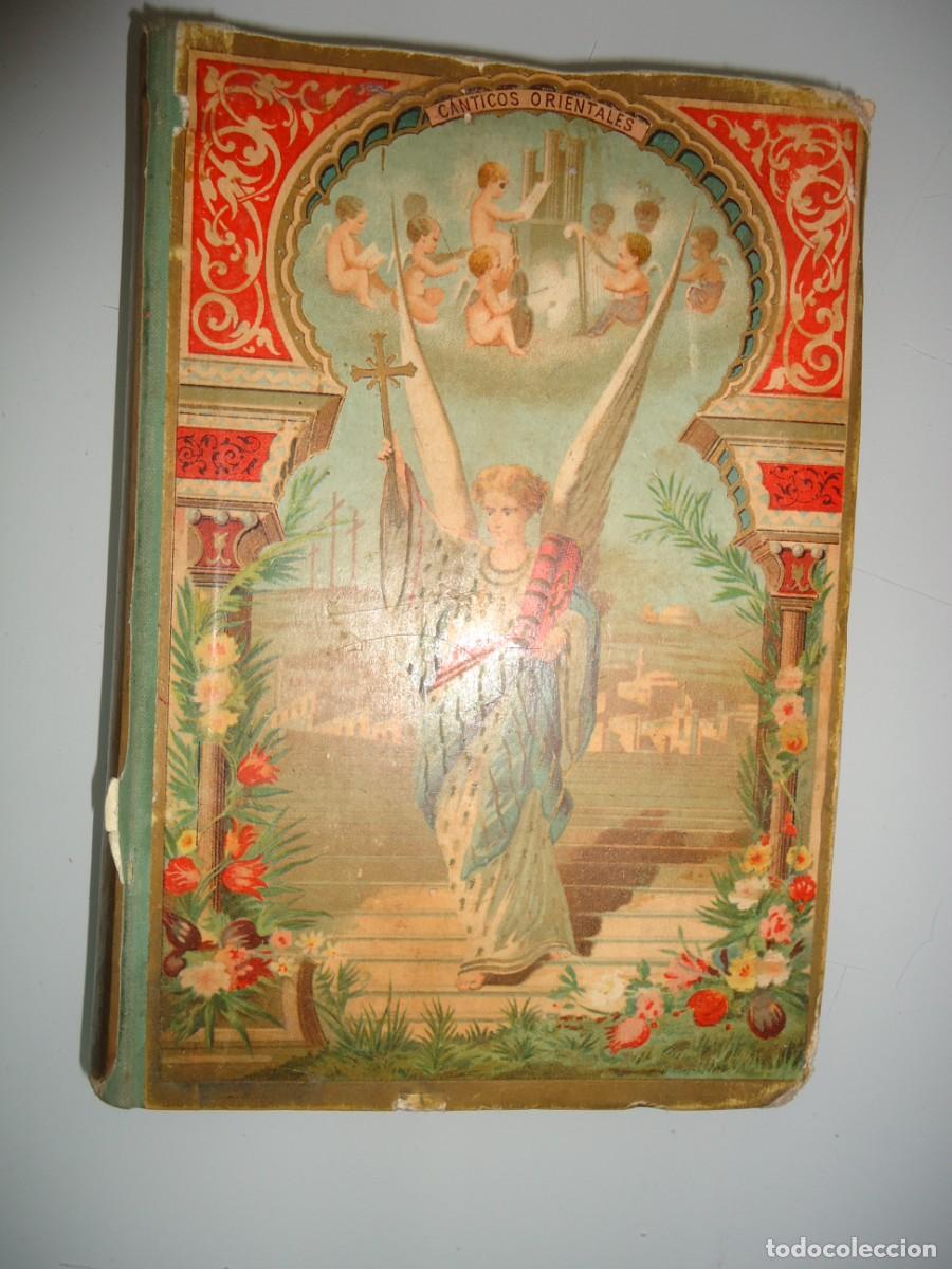 Libros antiguos: C&Aacute;NTICOS ORIENTALES E IMITACIONES B&Iacute;BLICAS. LE&Oacute;N CARBONERO Y SOL. 1895.
