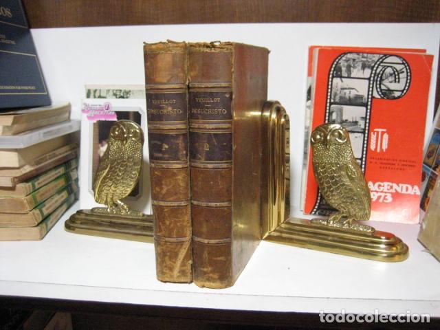 Livres anciens: 1889 veuillot Jesucristo. Acompa&ntilde;ado de un estudio sobre el arte cristiano 2 tomos 16 cromo-litograf