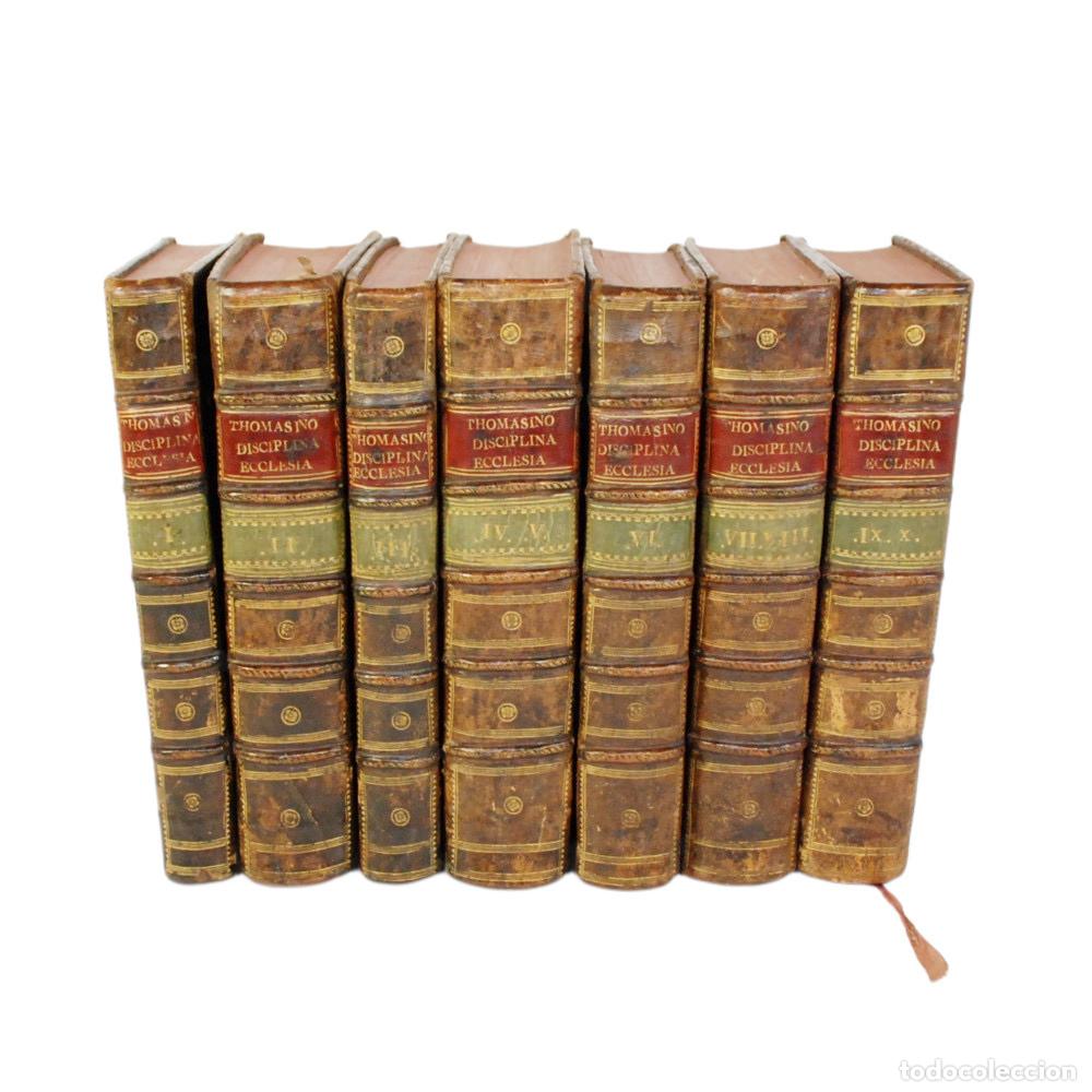 Livros antigos: LUDOVICO THOMASSINO - VETUS, ET NOVA ECCLESIAE DISCIPLINA - 1769
