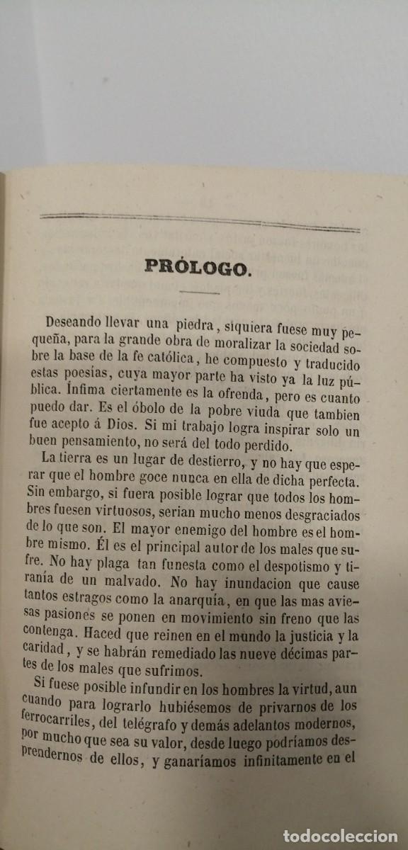 Libros antiguos: 1866 Poes&iacute;as, Religiosas Devotas y Edificativas - Foto 5