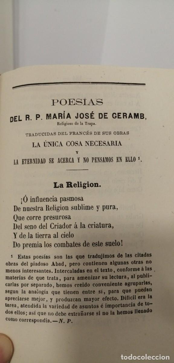 Libros antiguos: 1866 Poes&iacute;as, Religiosas Devotas y Edificativas - Foto 12