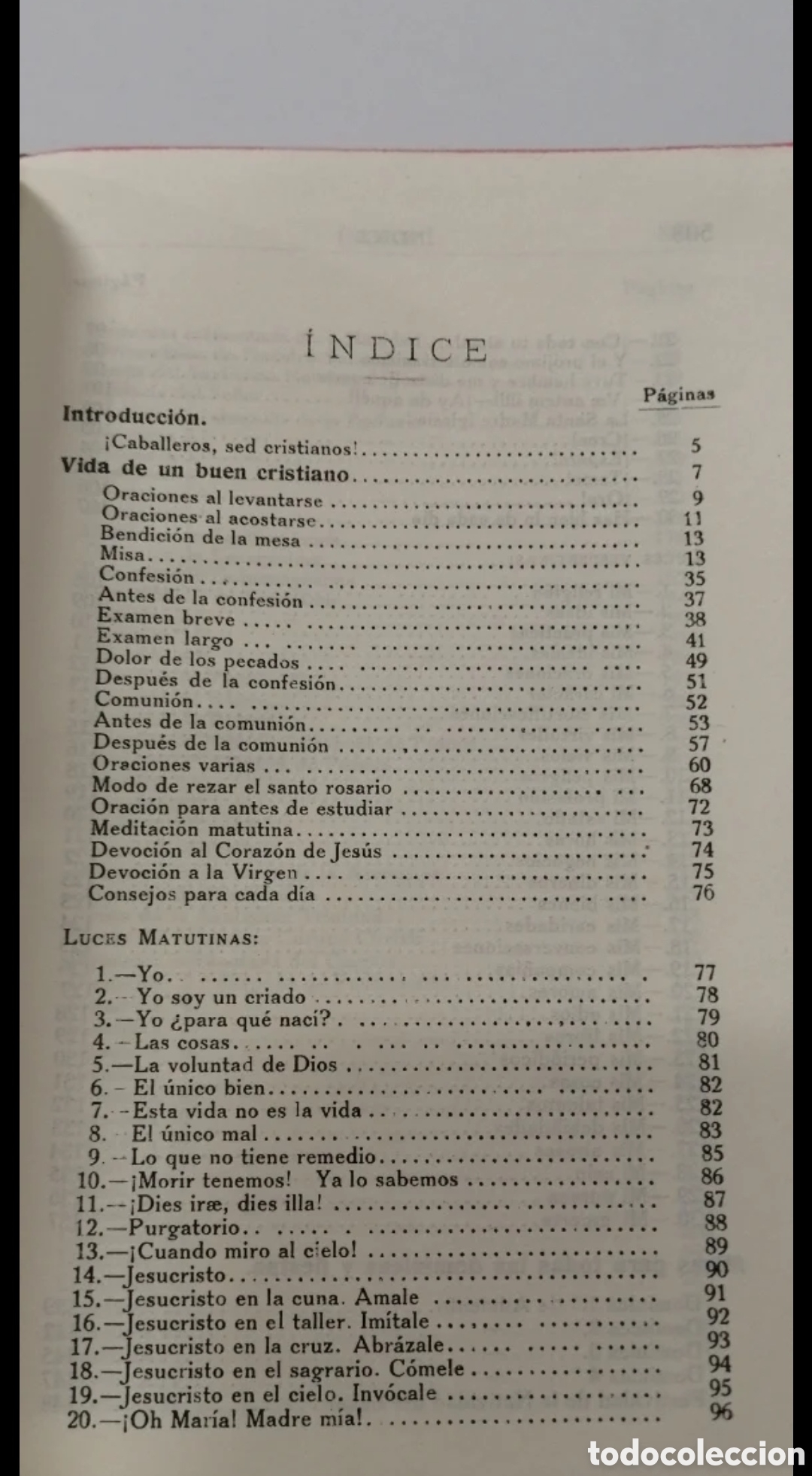 Libros antiguos: 1920 Devocionario completo - Foto 3