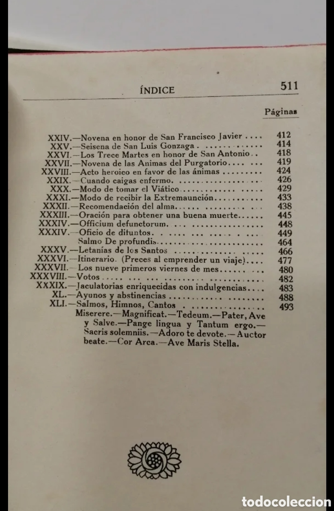 Libros antiguos: 1920 Devocionario completo - Foto 7