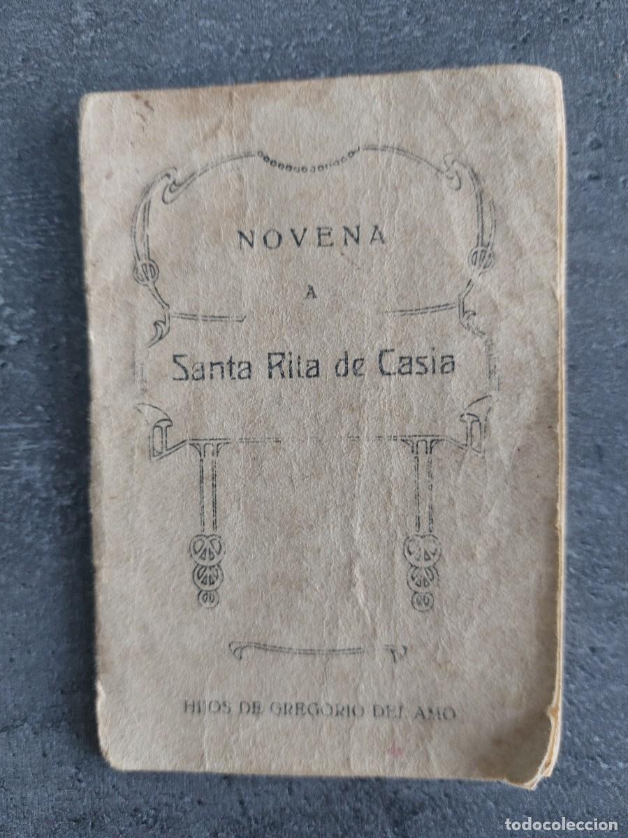 Libri antichi: Novena dela bienaventurada Santa Rita de Casia del orden de nuestro gran padre S.Agustin - 1931