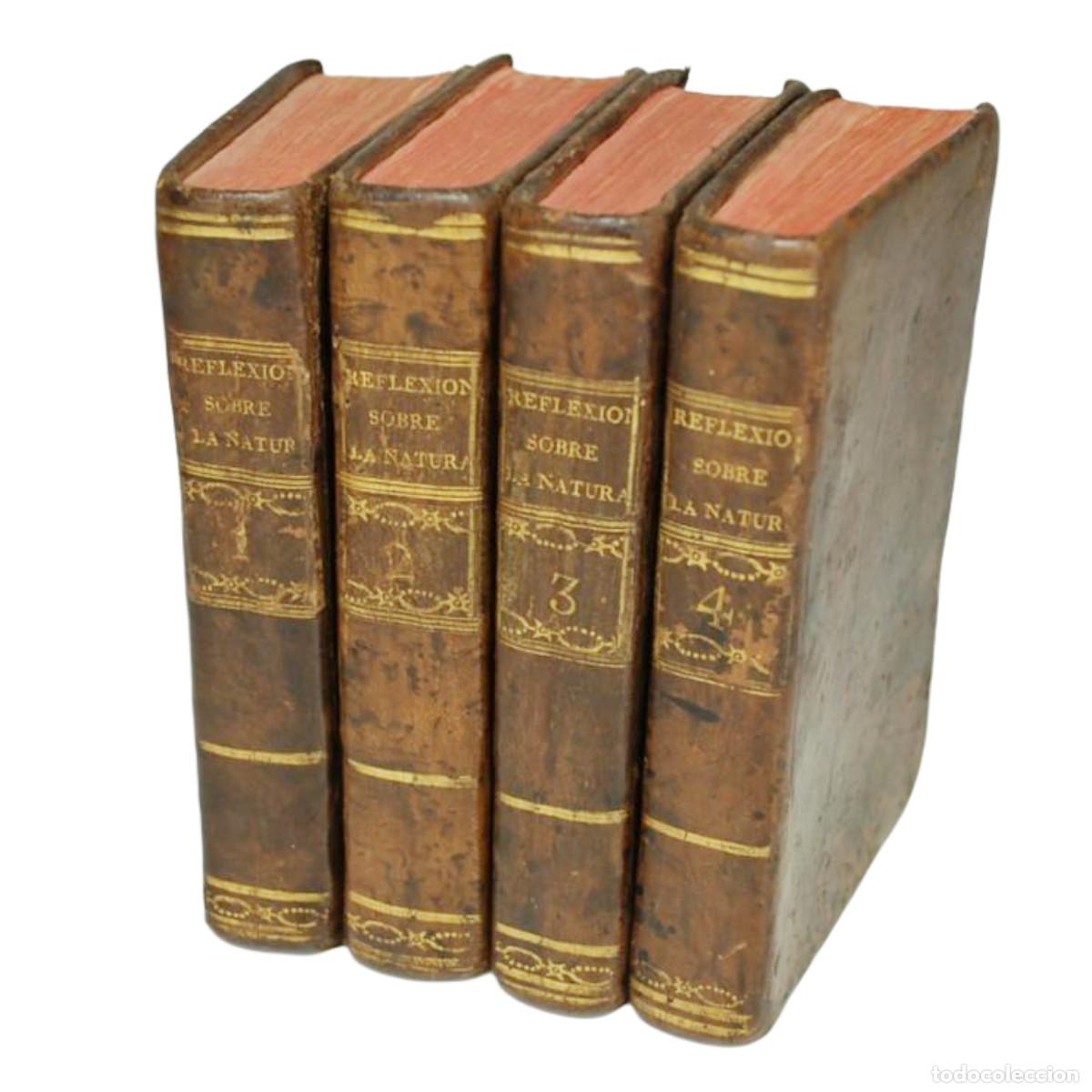 Livres anciens: C. STURM - REFLEXIONES SOBRE LAS OBRAS DE DIOS EN LA NATURALEZA - 1794
