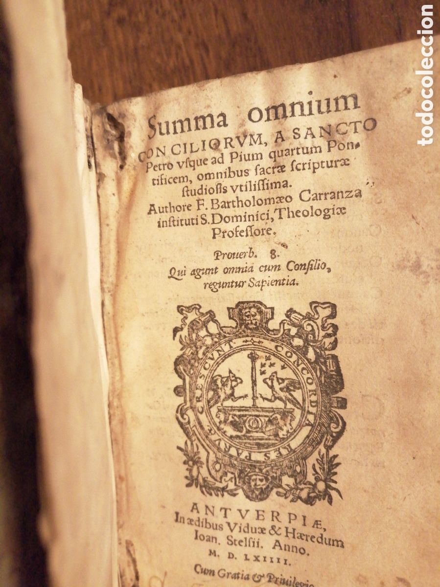Libros antiguos: SUMMA - OMNIUM - 1564 - Foto 1