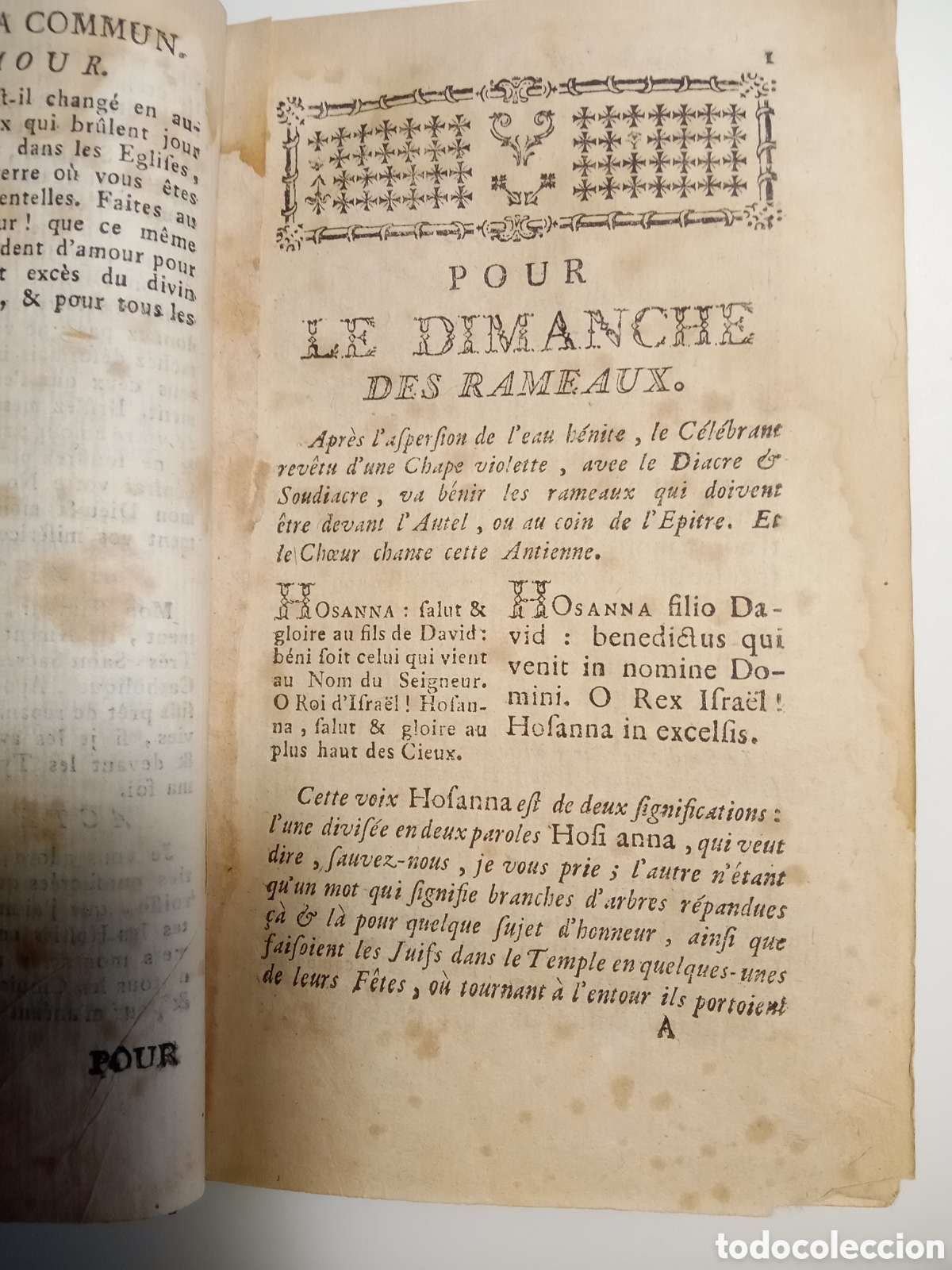 Libros antiguos: Oficio de la Semana Santa 1783 - Foto 2