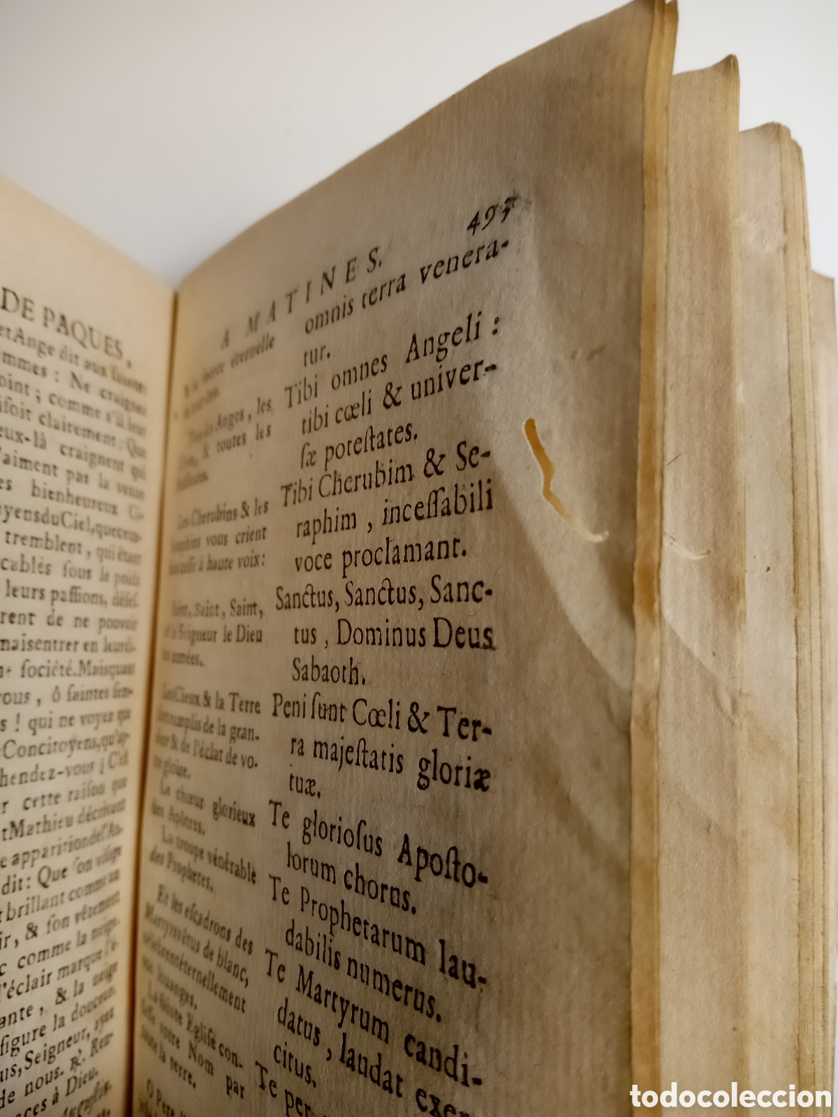 Libros antiguos: Oficio de la Semana Santa 1783 - Foto 4
