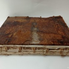 Libri antichi: 1484 - INCUNABLE VALENCIANO. FRAY JAIME PEREZ DE VALENCIA. COMMENTUM IN PSALMOS
