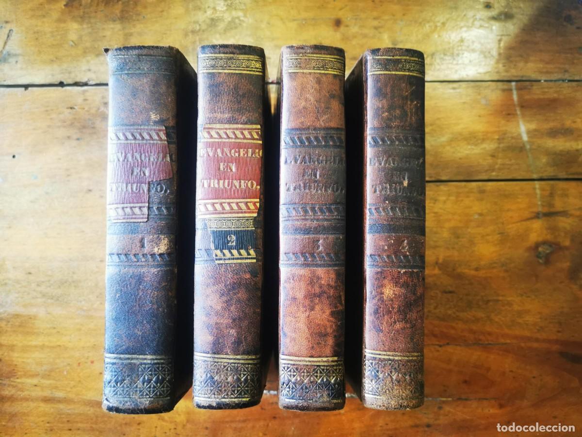 Libri antichi: OLAVIDE Y JAUREGUI, Pablo Antonio Jos&eacute; de. El Evangelio o triunfo o Historia de un fil&oacute;sofo desenga&ntilde;