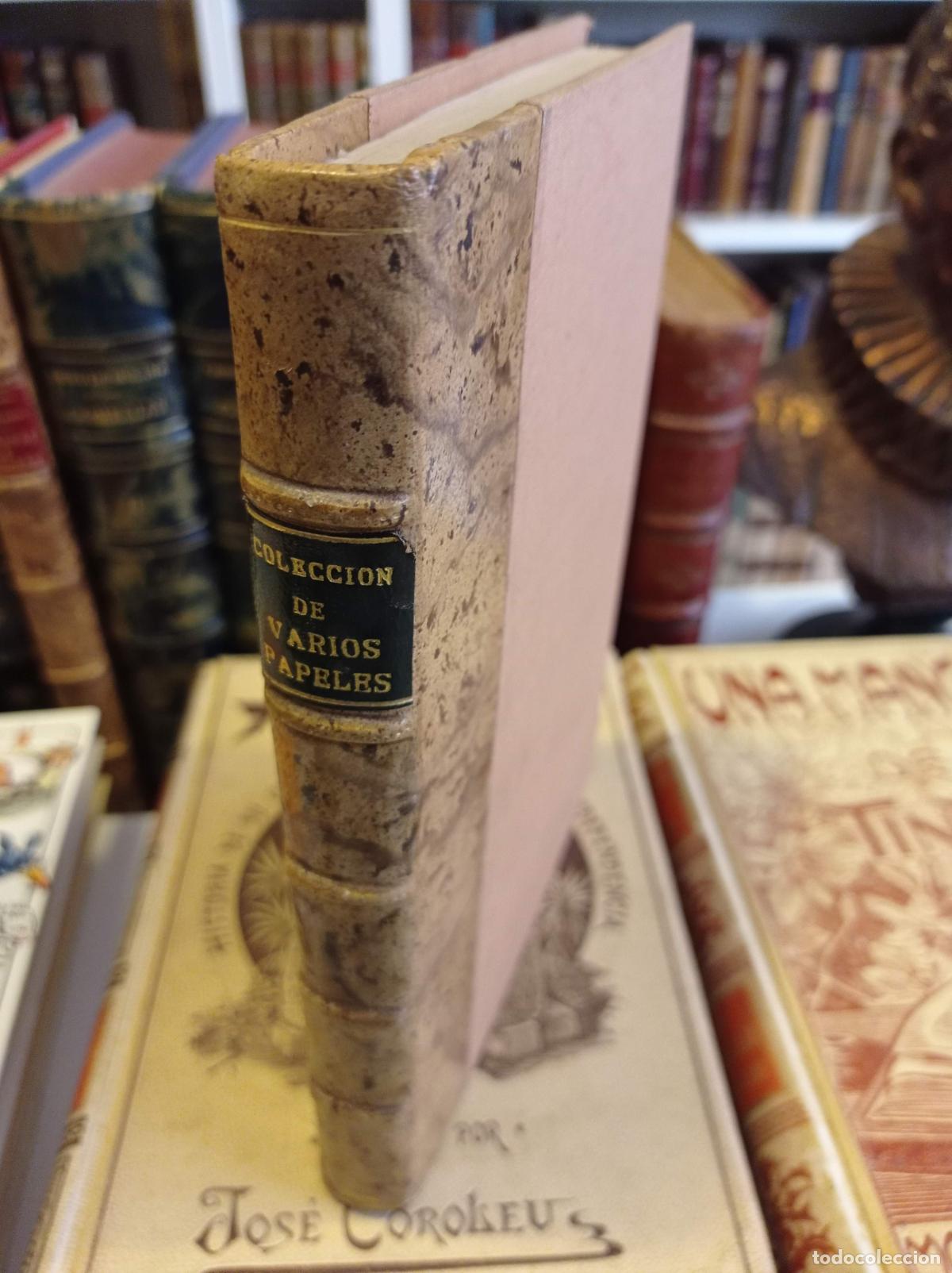 Libros antiguos: 1809 - Colecci&oacute;n de papeles sobre dispensas matrimoniales y otros puntos de disciplina eclesi&aacute;stica