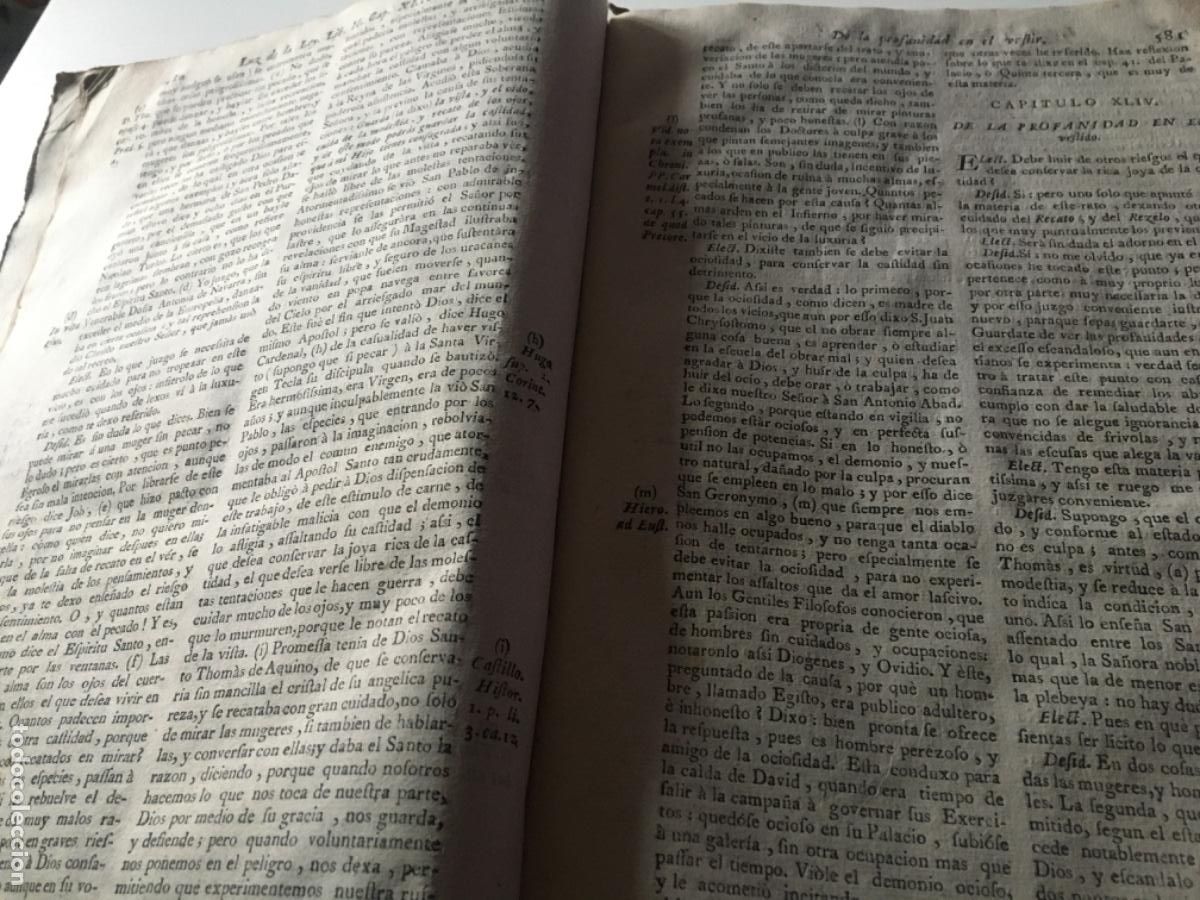 Libros antiguos: Luz de la fe y de la ley 1762 - Foto 6