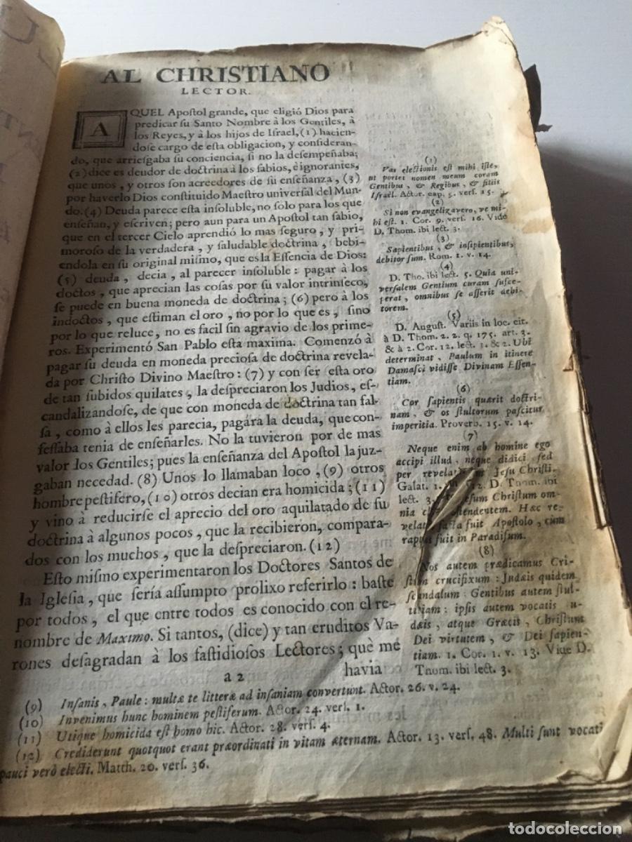 Libros antiguos: Luz de la fe y de la ley 1762 - Foto 7