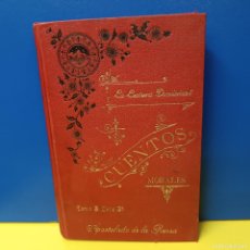 Libros antiguos: CUENTOS MORALES - LA LECTURA DOMINICAL - 1906 - BIBLIOTECA DEL APOSTOLADO DE LA PRENSA