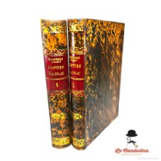 Libros antiguos: CURSUS SCRIPTURAE SACRAE. OPERA FRANCISCI XAVIERII SCHOUPPE. S.J. 2 TOMOS. BRUXELLES. CIRCA 1870.