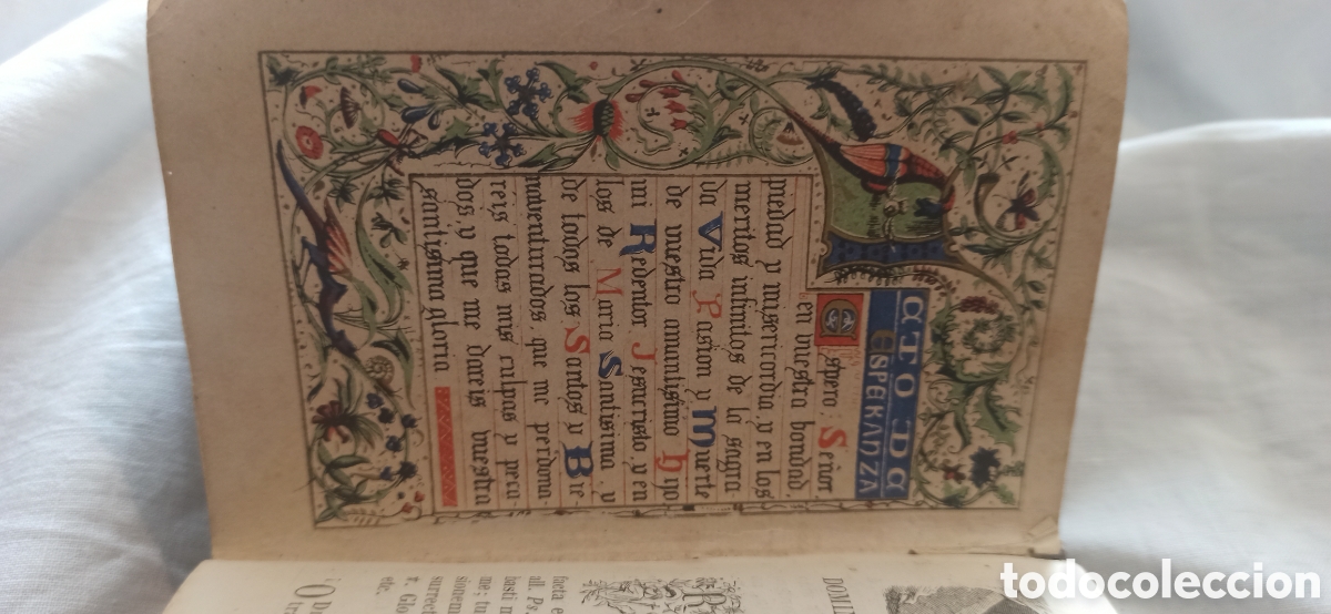 Libros antiguos: Oficio Divino sXIX - Foto 4