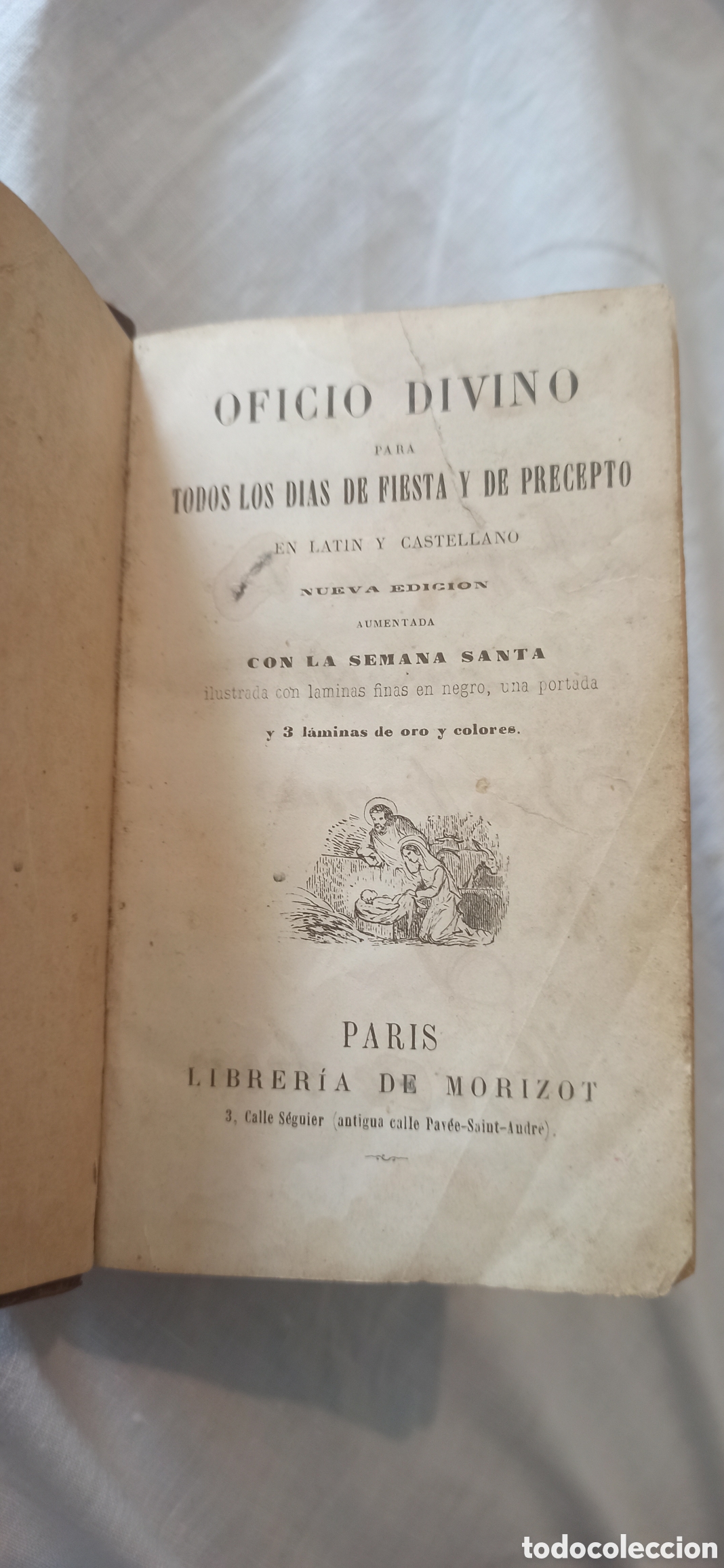 Libri antichi: Oficio Divino sXIX