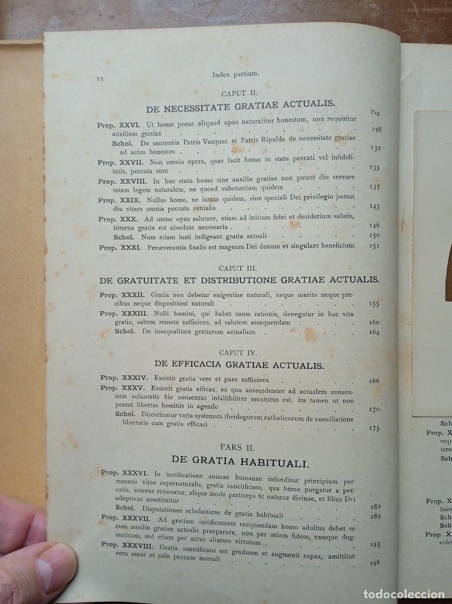 Libros antiguos: Compendium theologicae dogmaticae III 1913 - Foto 6