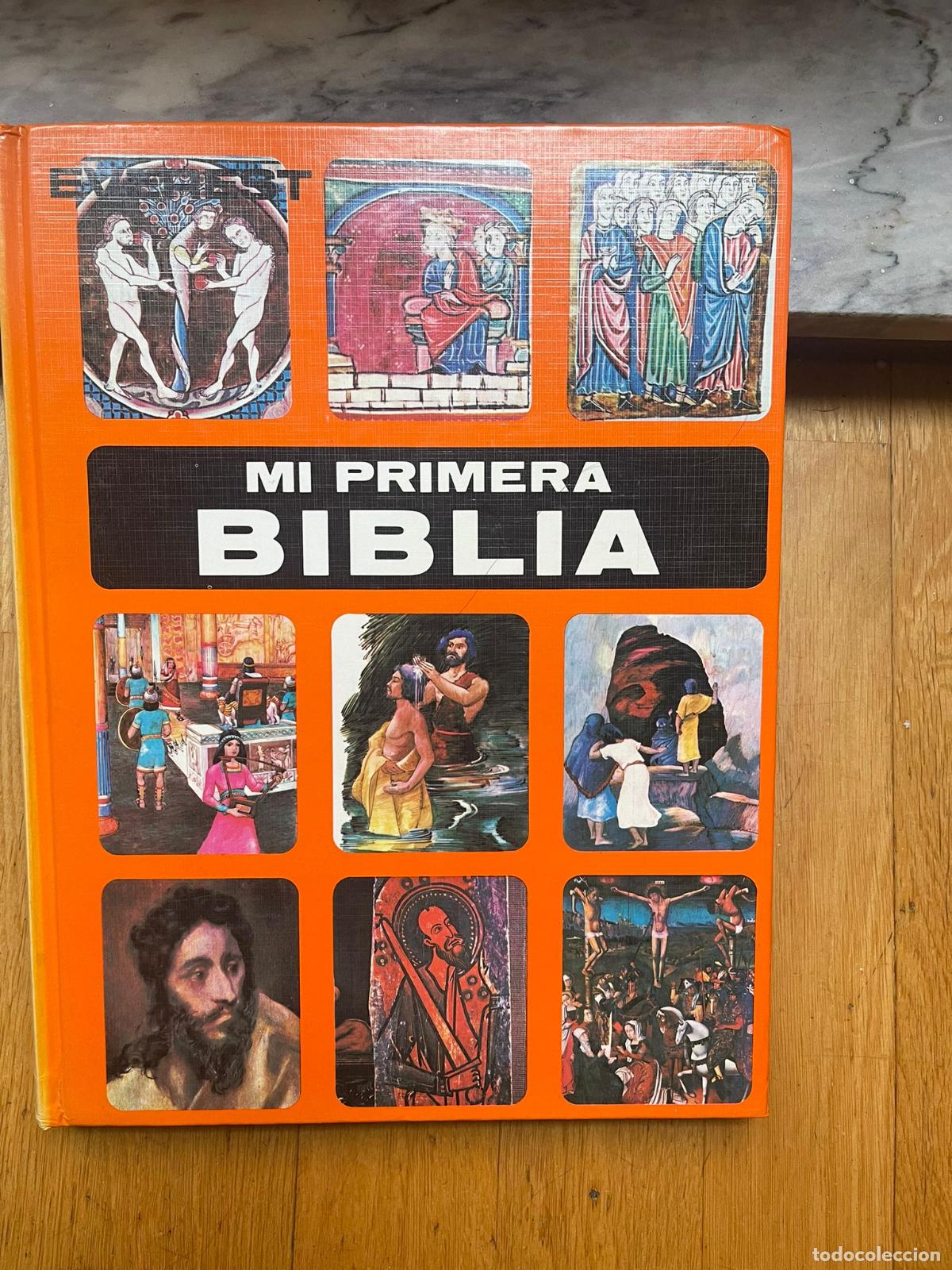 Libros antiguos: MI PRIMERA BIBLIA - Foto 1