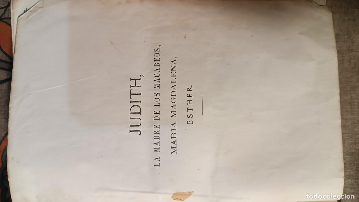 Libros antiguos: Judith y La madre de los Macabeos - Foto 2