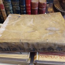 Libros antiguos: 1609 - DIEGO NUÑO . EXPOSITIO IN TERTIAM DIVI THOMAE PARTEM - VALLADOLID