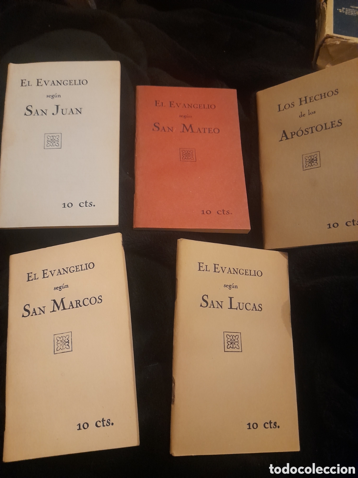 Libros antiguos: Libros, Los cuatro Evangelios y los Hechos de los Ap&oacute;stoles de 1929