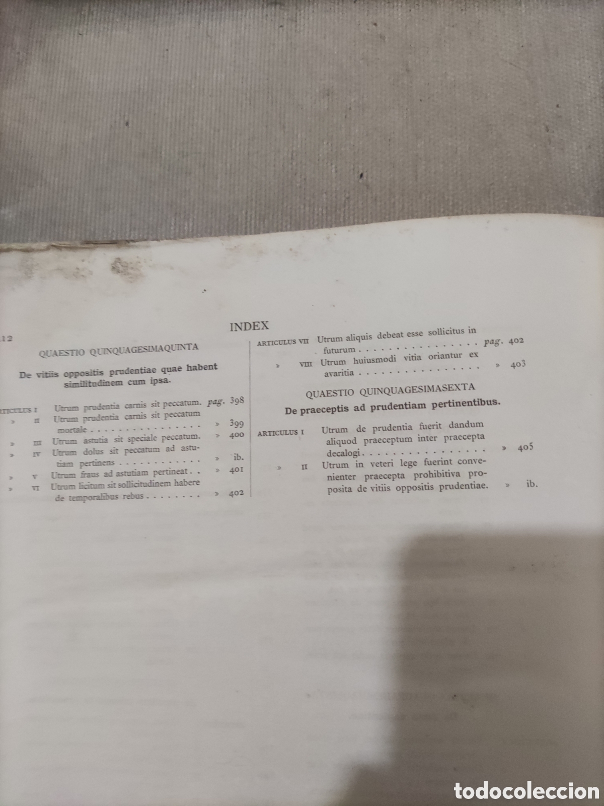 Libros antiguos: Sancti Thomae Aquinatis.... Opera Omnia. - Foto 8