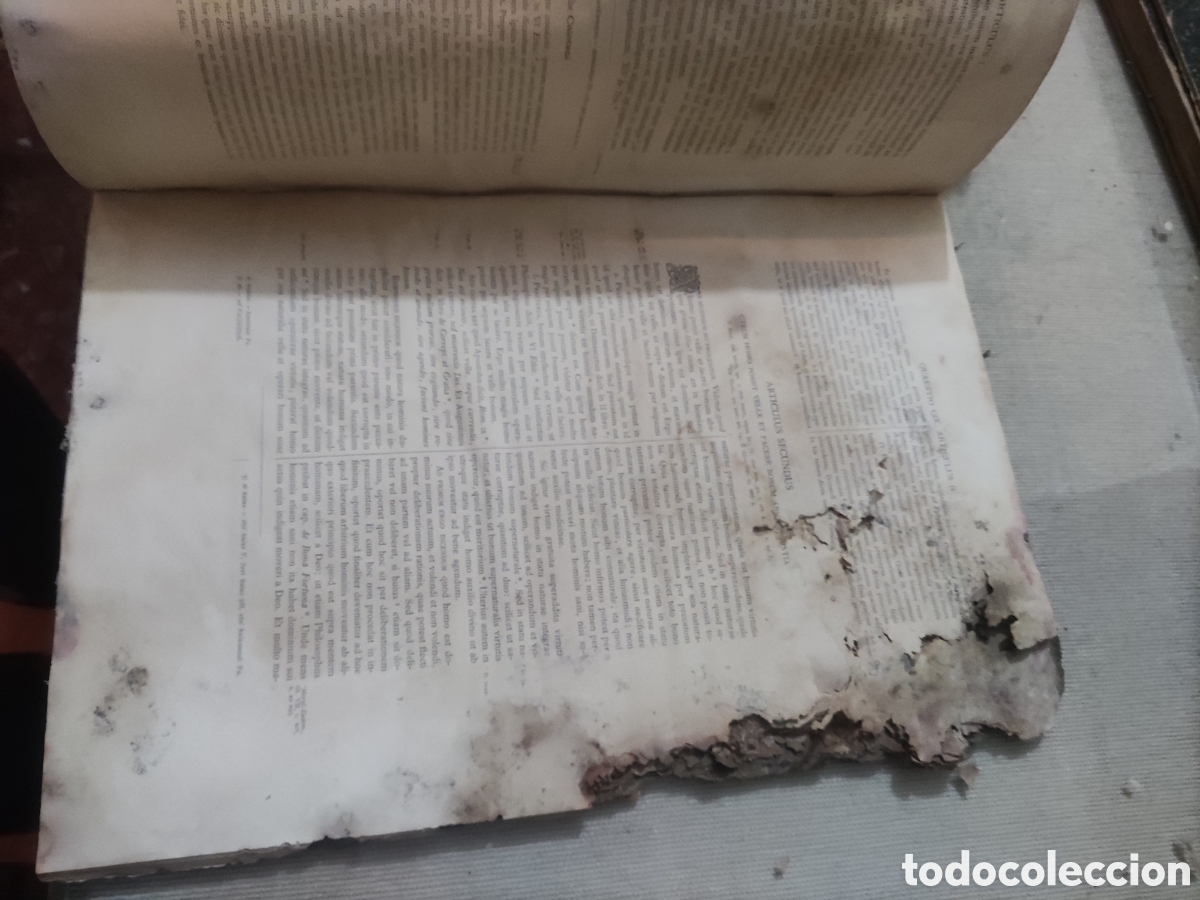 Libros antiguos: Sancti Thomae Aquinatis.... Opera Omnia. - Foto 16