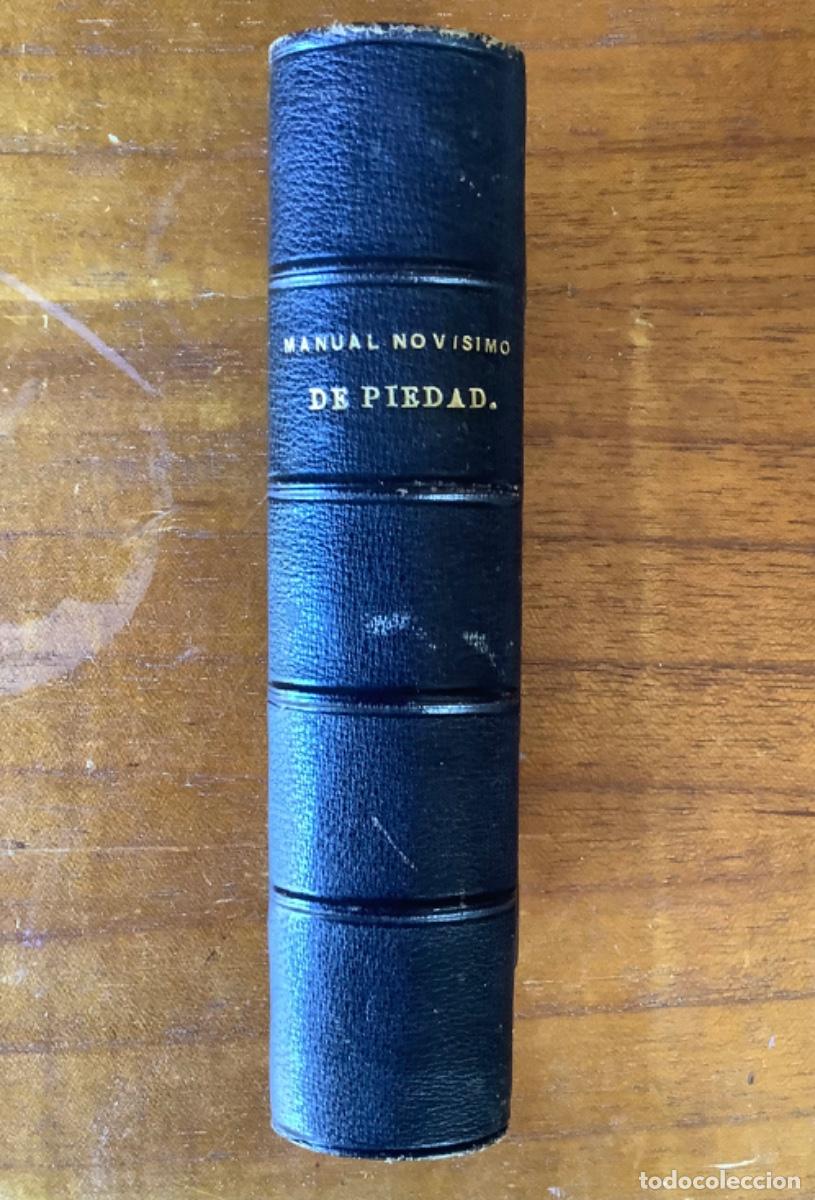 Libros antiguos: MANUAL NOVISIMO DE PIEDAD - Foto 2