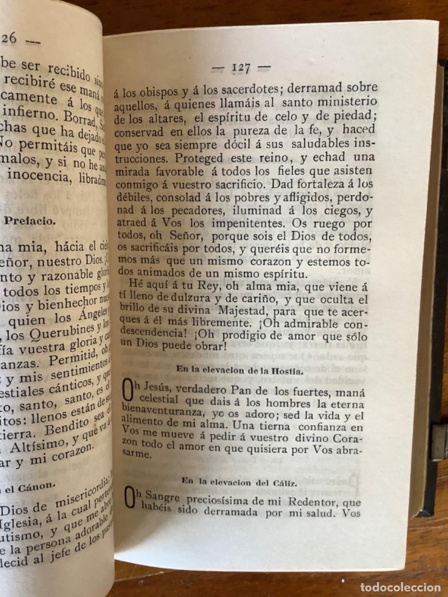 Libros antiguos: MANUAL NOVISIMO DE PIEDAD - Foto 9