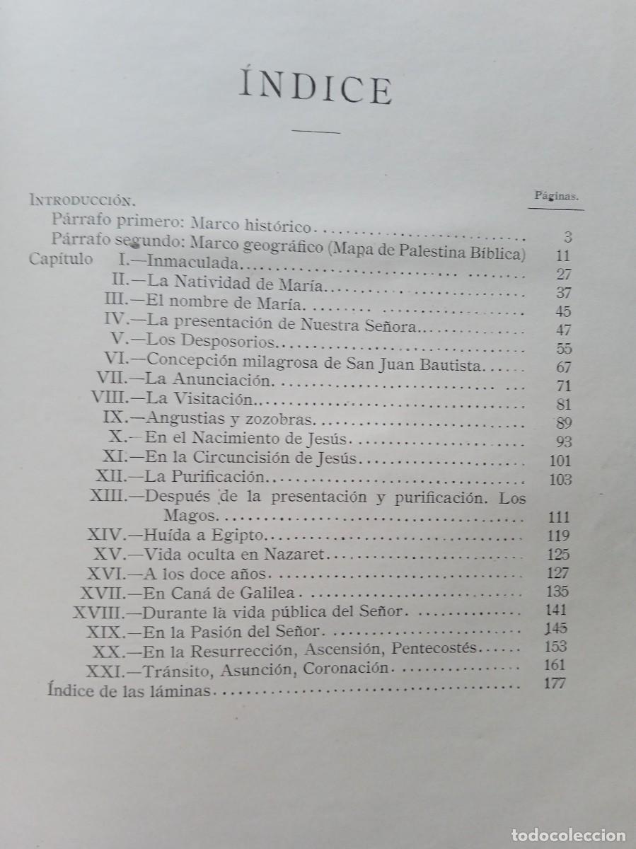 Libros antiguos: Vida de la Sant&iacute;sima Virgen 1921 - Foto 12