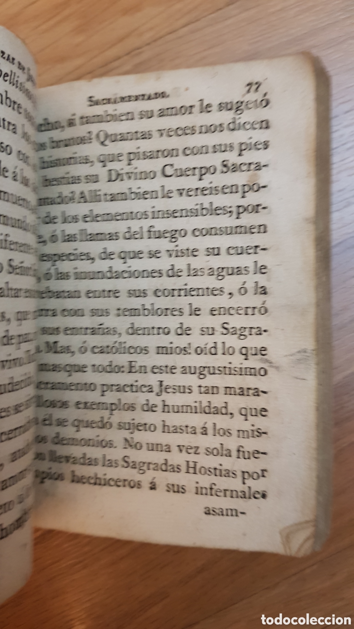 Libros antiguos: Finezas de Jes&uacute;s - Foto 7